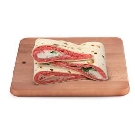 Piadina di suino e bovino farcita con formaggio