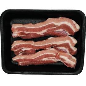 Tracchie di maiale a fette