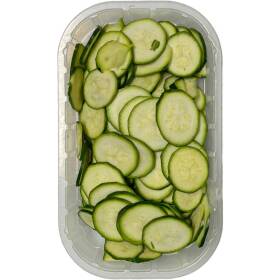 Zucchine tagliate a rondelle