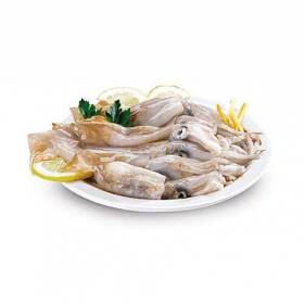 Calamari sporchi decongelati