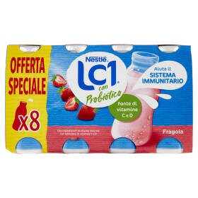 NESTLÉ LC1 con Probiotico Fragola 8 x 90 g