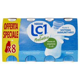 NESTLÉ LC1 con Probiotico Bianco 8 x 90 g