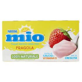 NESTLÉ MIO Yogurt Cremoso Senza Pezzi Fragola 2x125g