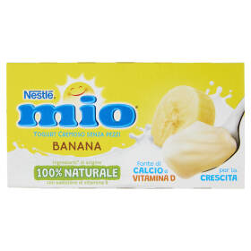 NESTLÉ MIO Yogurt Cremoso Senza Pezzi Banana 2x125g