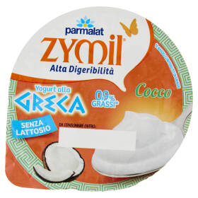 ZYMIL Alta Digeribilità Senza Lattosio Yogurt alla Greca Cocco 150g