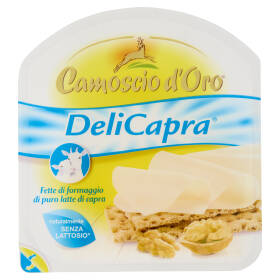 Camoscio d'Oro DeliCapra Fette di formaggio di puro latte di capra 100 g