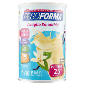 Pesoforma Vaniglia Smoothie, Pasto sostitutivo gusto Vaniglia, Shake per controllo del peso - 436g