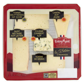 EntreMont Sélection le Plateau 5 Fromages 300 g