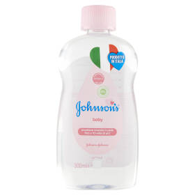 Johnson's Baby Olio Aloe Vera,  Testato Da Pediatri E Dermatologi, 300ml