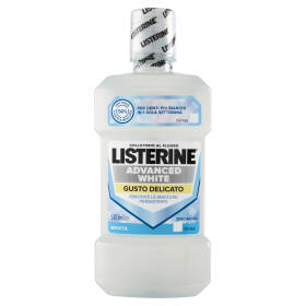 Listerine Advanced White Gusto Delicato Menta 500 ml