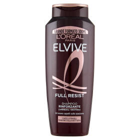 Elvive Full Resist Shampoo Rinforzante, per Capelli Fragili Tendenti alla Rottura, 300 ml