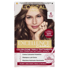 L'Oréal Paris Excellence Creme Colorazione Triplo Trattamento 6 Biondo Scuro