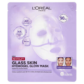 L'Oréal Paris Revitalift Glass Skin Hydrogel Glow Mask 1 pz 25 g