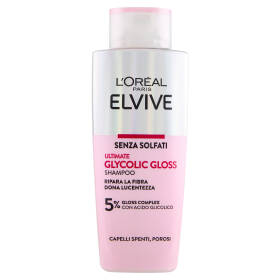 Elvive Ultimate Glycolic Gloss Shampoo Senza Solfati 200 ml