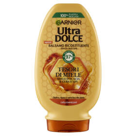 Garnier Ultra Dolce Balsamo Tesori di Miele con Pappa reale, rinforza i capelli fragili 200 ml