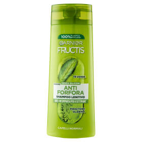 Garnier Fructis Shampoo Antiforfora lenitivo per capelli normali, 250 ml