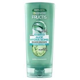 Garnier Fructis Balsamo Aloe Hydra Bomb, balsamo idratante per capelli disidratati, 200 ml