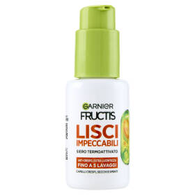 Garnier Fructis Lisci Impeccabili Siero Termoattivato, per Capelli Crespi, Secchi e Spenti, 50 ml