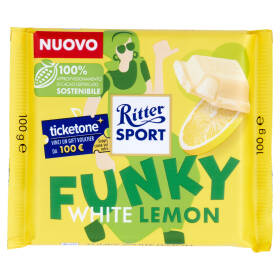 Ritter Sport Funky White Lemon 100 g
