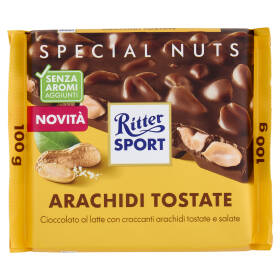 Ritter Sport Special Nuts Arachidi Tostate 100 g
