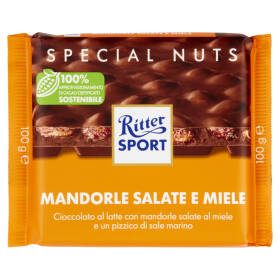 Ritter Sport Special Nuts Mandorle Salate e Miele 100 g