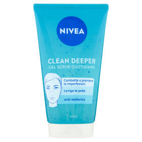 Nivea Clean Deeper Gel Scrub Quotidiano 150 ml
