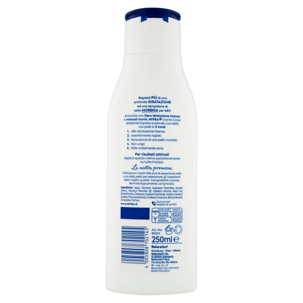 Crema Corpo Idratante Burro di Cacao 5in1 - NIVEA