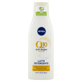 Nivea Q10 Power Anti-Rughe Latte Detergente Tutti i Tipi di Pelle 200 ml