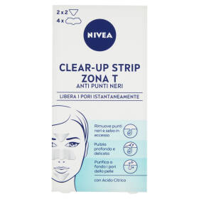 Nivea Clear-Up Strip Zona T Anti Punti Neri 6 pz