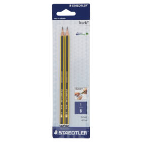 2 Matite Staedtler N1 B Noris alta qualità ideale per disegno artistico