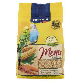 Vitakraft Menu Pappagallini ondulati - Alimento completo 500 g