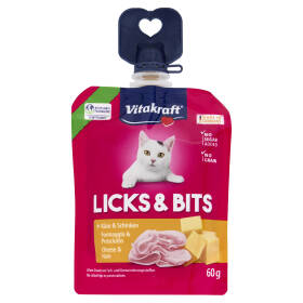 Vitakraft Licks & Bits Formaggio & Prosciutto 60 g