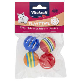 Vitakraft Playtime Palline con sonaglio 4 pz