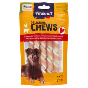 Vitakraft Delicious Chews Spirali da Masticare per Coccolarsi 7 Pezzi 70 g
