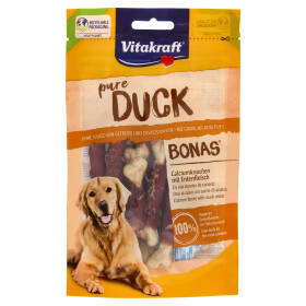 Vitakraft pure Duck Bonas Ossi al calcio con carne di anatra 80 g