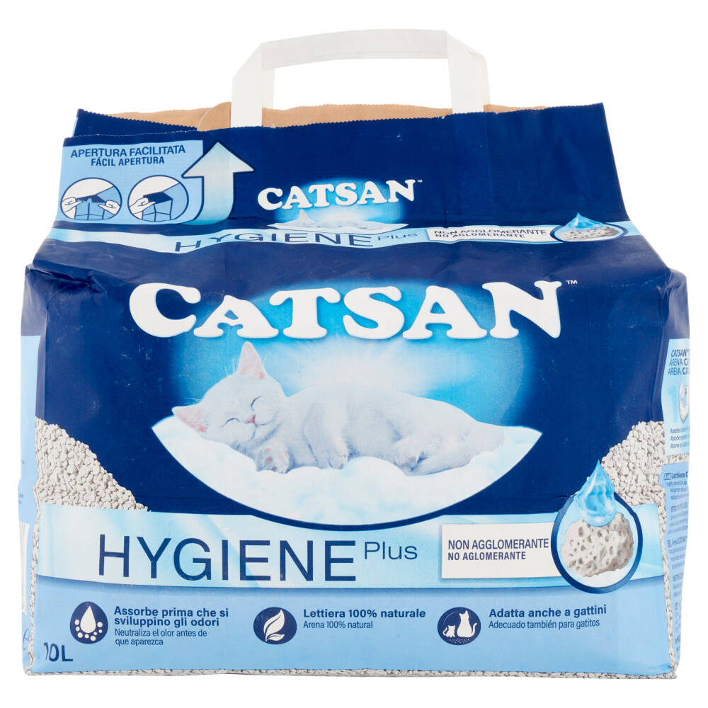 Catsan Lettiera Gatto Hygiene Plus 10 L NonPesa.it Spesa Online