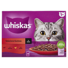 Whiskas Selezione Gustosa in salsa 10x85g