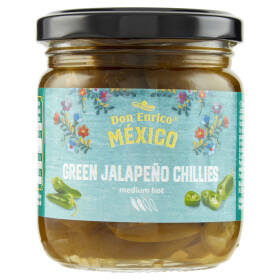 Don Enrico México Green Jalapeño Chillies 190 g