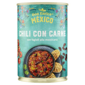 Don Enrico México Chili con Carne con fagioli alla messicana 400 g