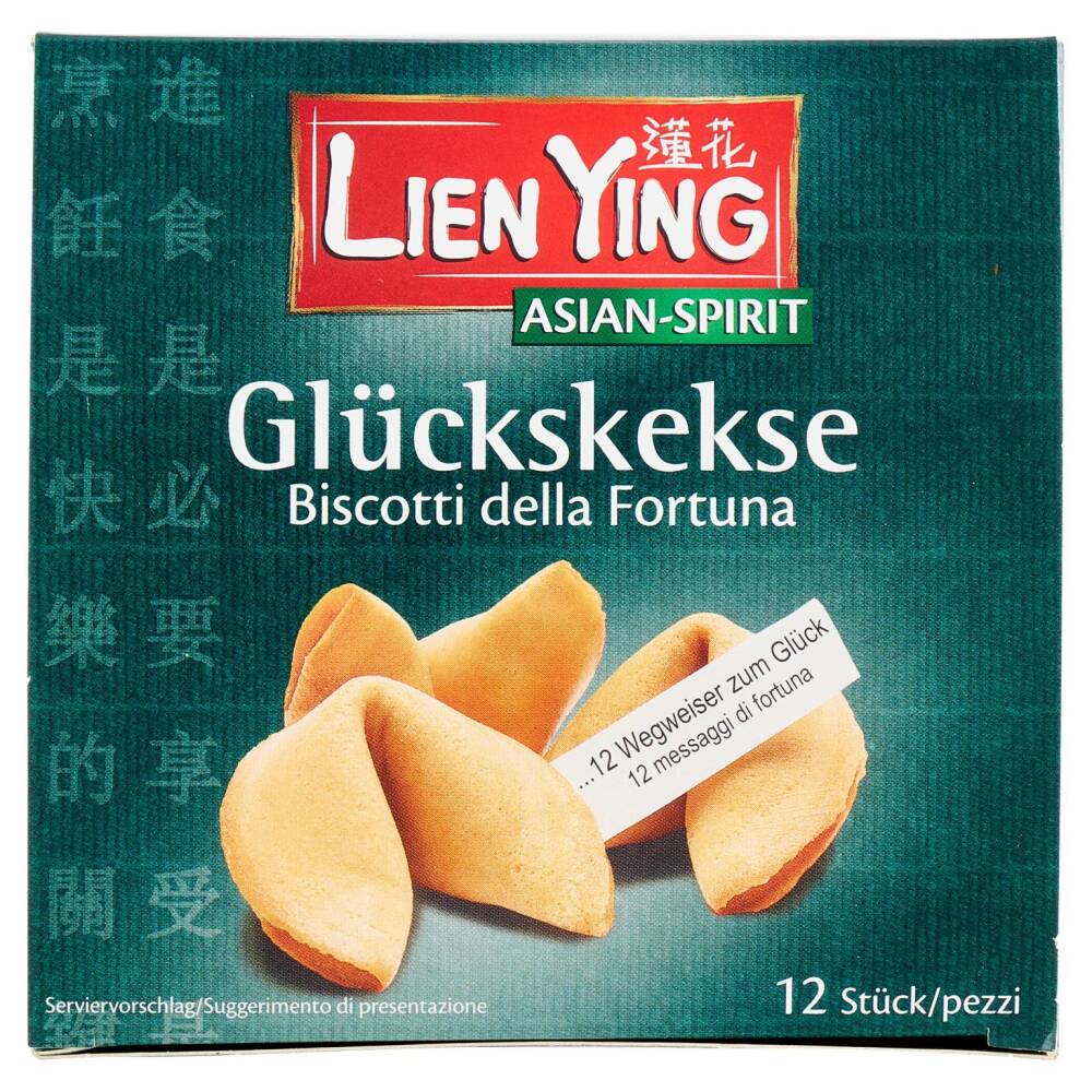 Lien Ying Biscotti della Fortuna 12 pezzi 70 g