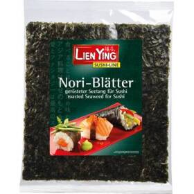 Foglie Alghe Nori 7 pezzi Lien Ying 18 g