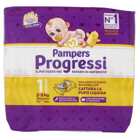 Pampers Progressi Newborn 28 pz
