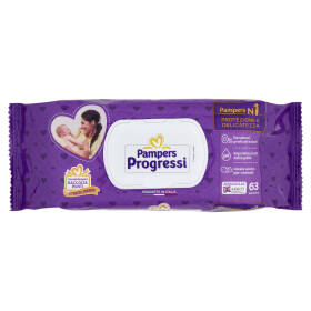 Pampers Progressi Salviette 63 pz