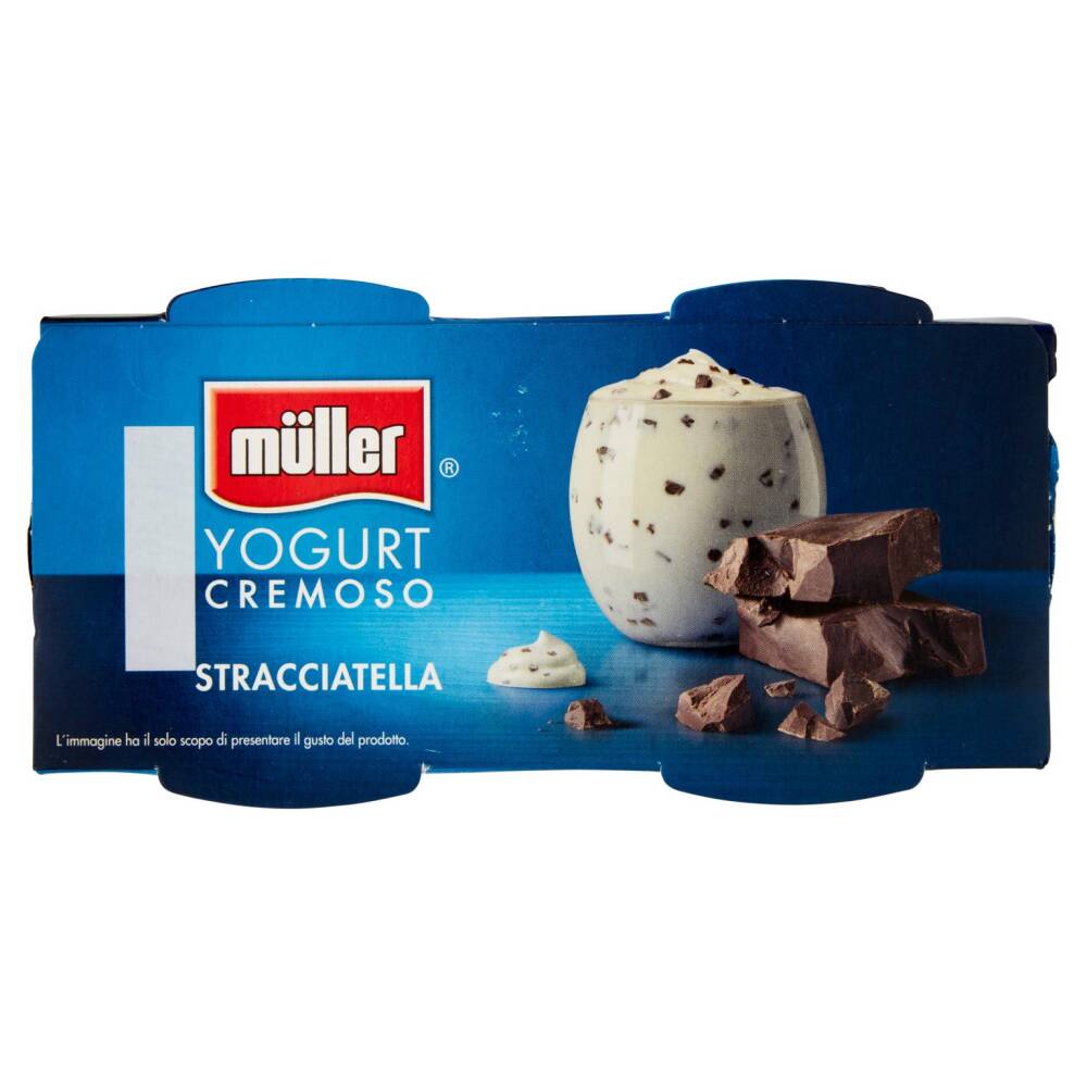 müller Yogurt Cremoso Stracciatella 2 x 125 g