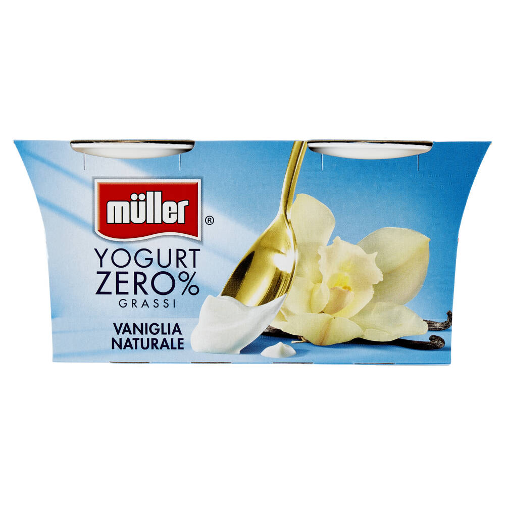 Müller Yogurt Cremoso Vaniglia, 2 x 125g : : Alimentari e