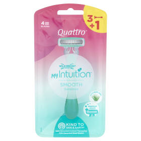 Wilkinson Sword My Intuition Quattro Smooth Sensitive 3+1