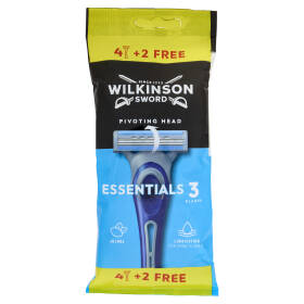 Wilkinson Sword Rasoio usa&getta Essentials 3 4+2