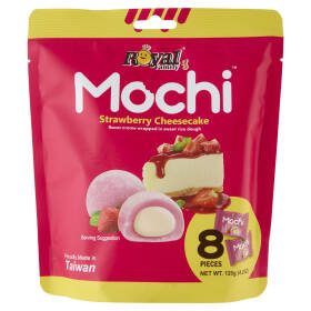 Royal Family Mochi Strawberry Cheesecake 8 Pieces 120 g