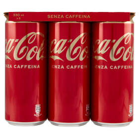 Coca-Cola Senza Caffeina 6 x 33 cl