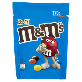 M&M's Snack Crispy Confetti al Cioccolato con Riso Soffiato 170 g